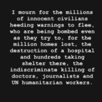 Cynthia Nixon Instagram - We need a ceasefire now