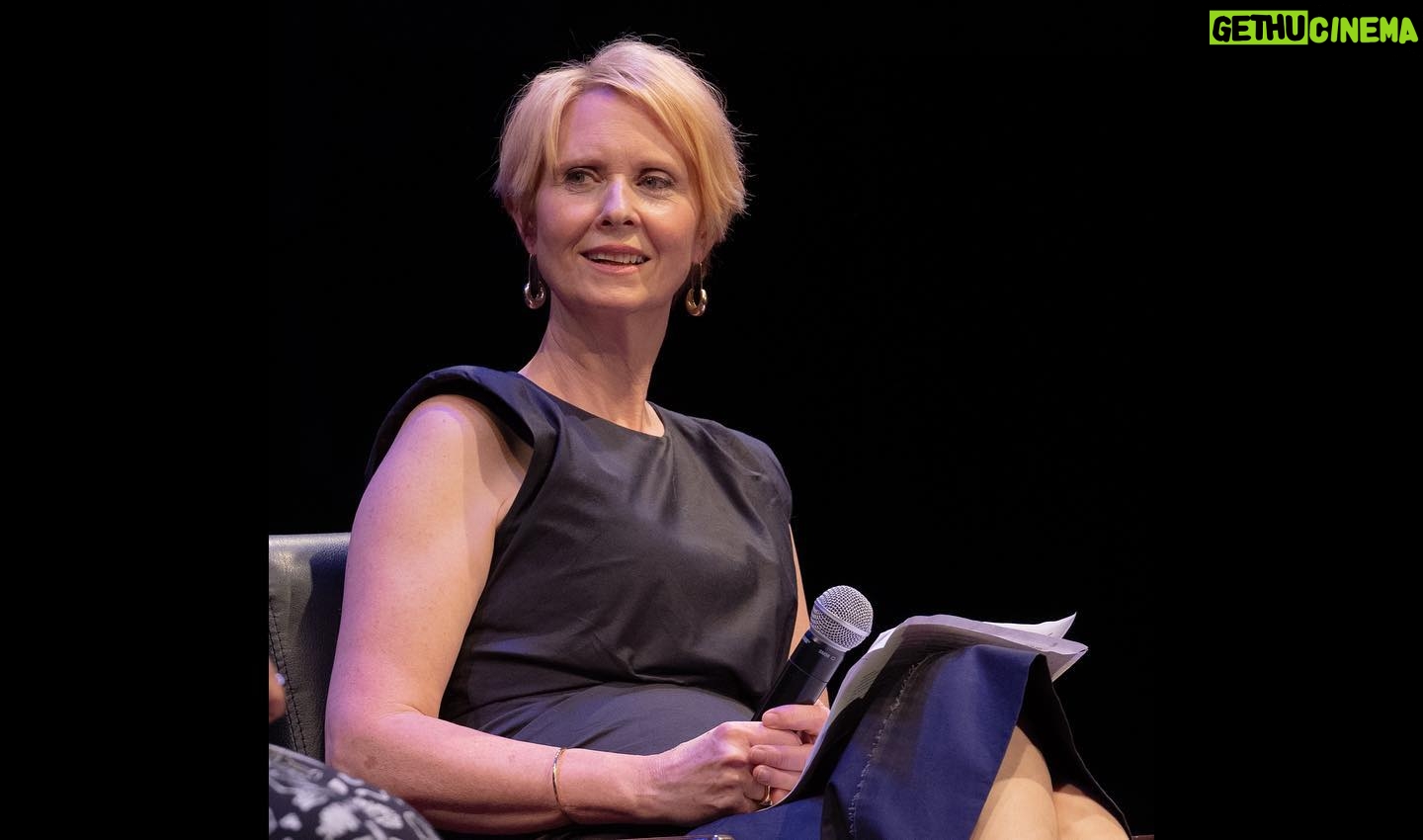 Cynthia Nixon Instagram - Had a total blast last night interviewing Samantha Irby (@bitchesgottaeat) in celebration of the release of her latest, brilliant laugh-out-loud book of essays, Quietly Hostile. Run and get it!! 📚 Many many thanks to all in the very full house at @SymphonySpace last night — you made it so much fun! 🥰🎉