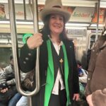 Cynthia Nixon Instagram - Happy St Patrick’s Day from NY underground ☘️☘️☘️