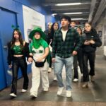 Cynthia Nixon Instagram - Happy St Patrick’s Day from NY underground ☘️☘️☘️