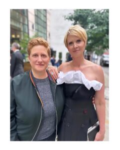 Cynthia Nixon Instagram - Happy Birthday baby!!!