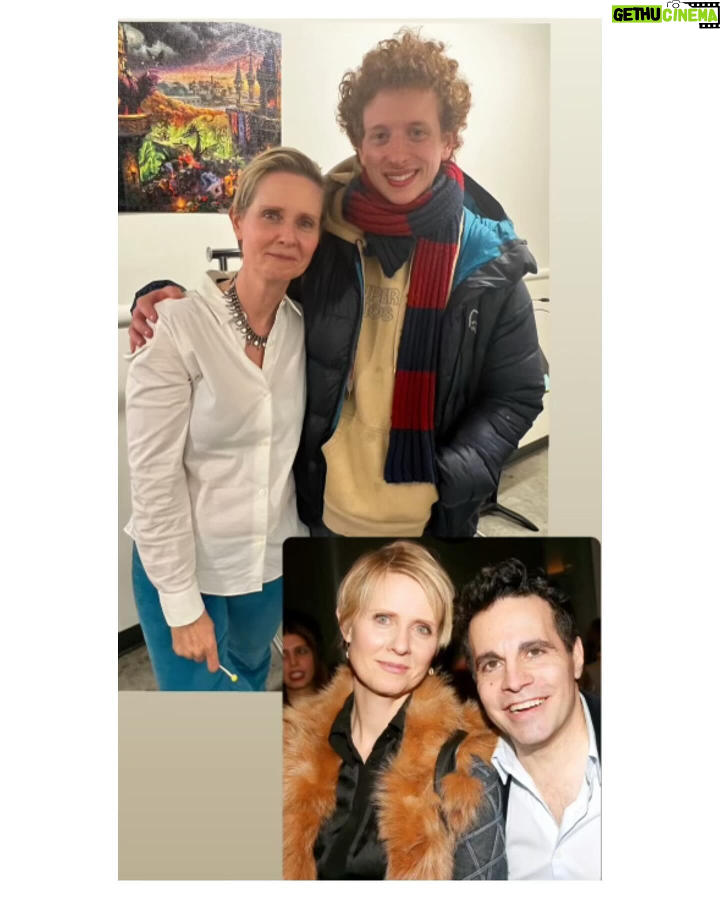 Cynthia Nixon Instagram - So grateful to so many friends, family and fans who have come to the Seven Year Disappear β€οΈπ. This is our last week β be sure to catch it before Sunday March 31st either live in the theatre or live-streamed to your home! Links for tix in bio