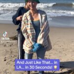 Cynthia Nixon Instagram - Even though Miranda has left LA, the #AndJustLikeThat team had a blast in the City of Angels! 😎🌊🌟 This week Miranda is home in the City with her family and friends in an all-new episode… that I directed! 🎬 Loved being back in the director’s chair with our amazing cast and crew — catch the new episode of @justlikethatmax on Thursday! #behindthescenes #AJLT #mirandahobbes #sexandthecity #SATC