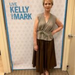 Cynthia Nixon Instagram - So fun to be back on @LiveKellyAndMark this morning and found out that @KellyRipa is a @gildedagehbo fan! 😘😘