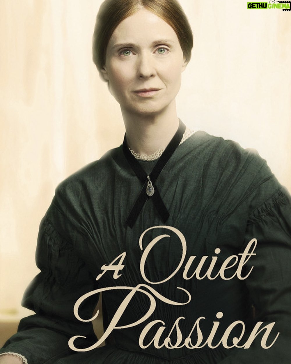 Cynthia Nixon Instagram - In 2014 one of my wildest dream ever came true—playing Emily Dickinson, a poet I had loved and identified with since I wa a child. It was in a film called a Quiet Passion that the great Terence Davies wrote and directed. He could have gotten anyone to play this role and the fact that he chose me still overwhelms me with astonishment, gratitude and awe. My friend Jennifer Ehle who played Emily’s sister Lavinia just let me know that Terence passed this morning. Terence I am so sad you are gone but also so grateful for all your beautiful, heartbreaking and always intensely personal films. Getting to work with you was such a highlight of my career and my life. Rest in peace. To learn more about Terence and his many singular films, please click link in my bio
