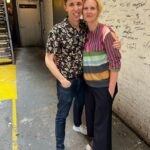Cynthia Nixon Instagram - Aw, SHUCKED ❤️🌽 we had the best time at the Tony Award-winning, @shuckedmusical — run to see it on Broadway!! @kevincahoon, you are a delight onstage and off! 💛⭐️ (And a Broadway honor for this theater rat to sign the wall at the Nederlander!)