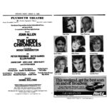 Cynthia Nixon Instagram - The Heidi Chronicles opened at the Plymouth Theatre (now the Schoenfeld) 34 years ago. Can you spot me on the playbill? #tbt #throwbackthursday