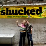 Cynthia Nixon Instagram - Aw, SHUCKED ❤️🌽 we had the best time at the Tony Award-winning, @shuckedmusical — run to see it on Broadway!! @kevincahoon, you are a delight onstage and off! 💛⭐️ (And a Broadway honor for this theater rat to sign the wall at the Nederlander!)