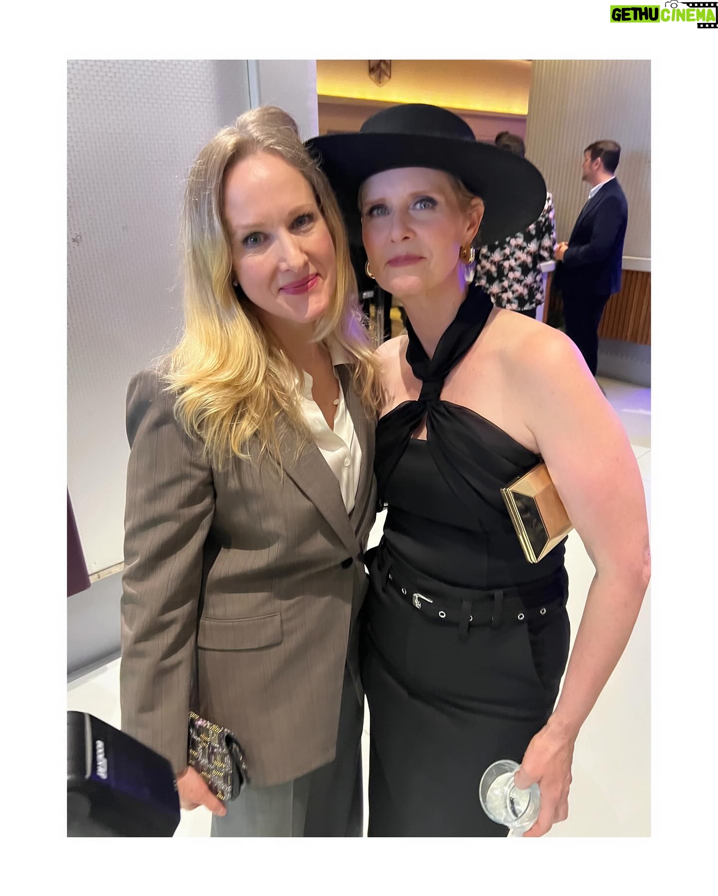 Cynthia Nixon Instagram - About last night...sharing some fun photos from the opening night of The Seven Year Disappear party 🎉 🥳 . Photo by Christine and Bruce Glikas @bruglikas @broadwaybruce_