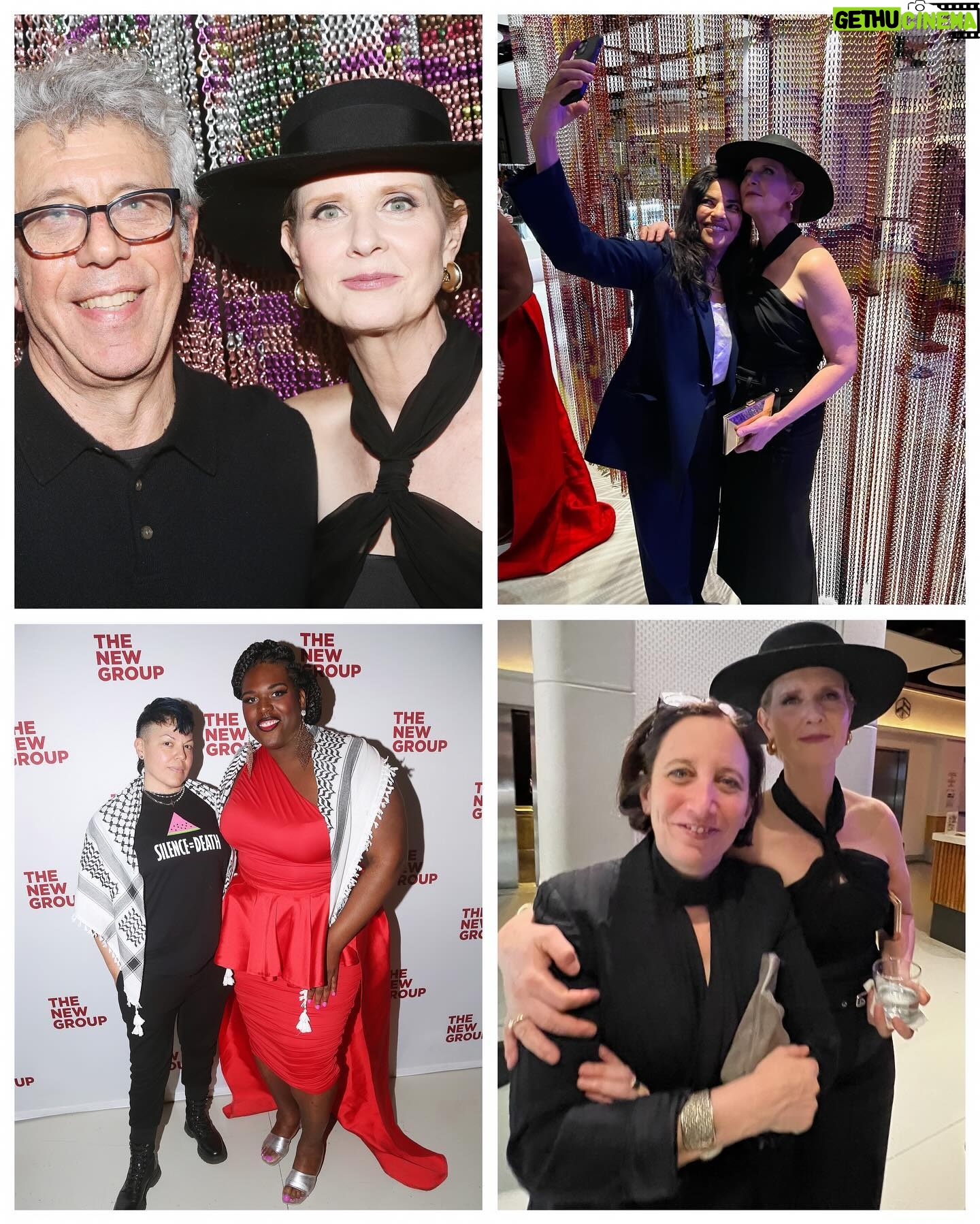 Cynthia Nixon Instagram - About last night...sharing some fun photos from the opening night of The Seven Year Disappear party 🎉 🥳 . Photo by Christine and Bruce Glikas @bruglikas @broadwaybruce_
