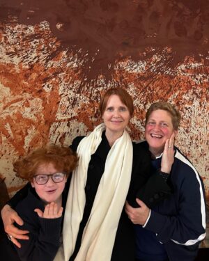 Cynthia Nixon Instagram - Couldn’t have had a better birthday and Easter in Vienna & Prague over Spring break — capped off with our stay at the @AndazPrague which was perfection — the hotel was so sumptuous and artful and the staff so helpful and kind.  We didn’t want to leave! 

Big thank you to all we met along the way, and a special shout out to our stellar Viennese tour guide Gerti Schmidt who transformed us all into history & art buffs (even Max!)❤️
