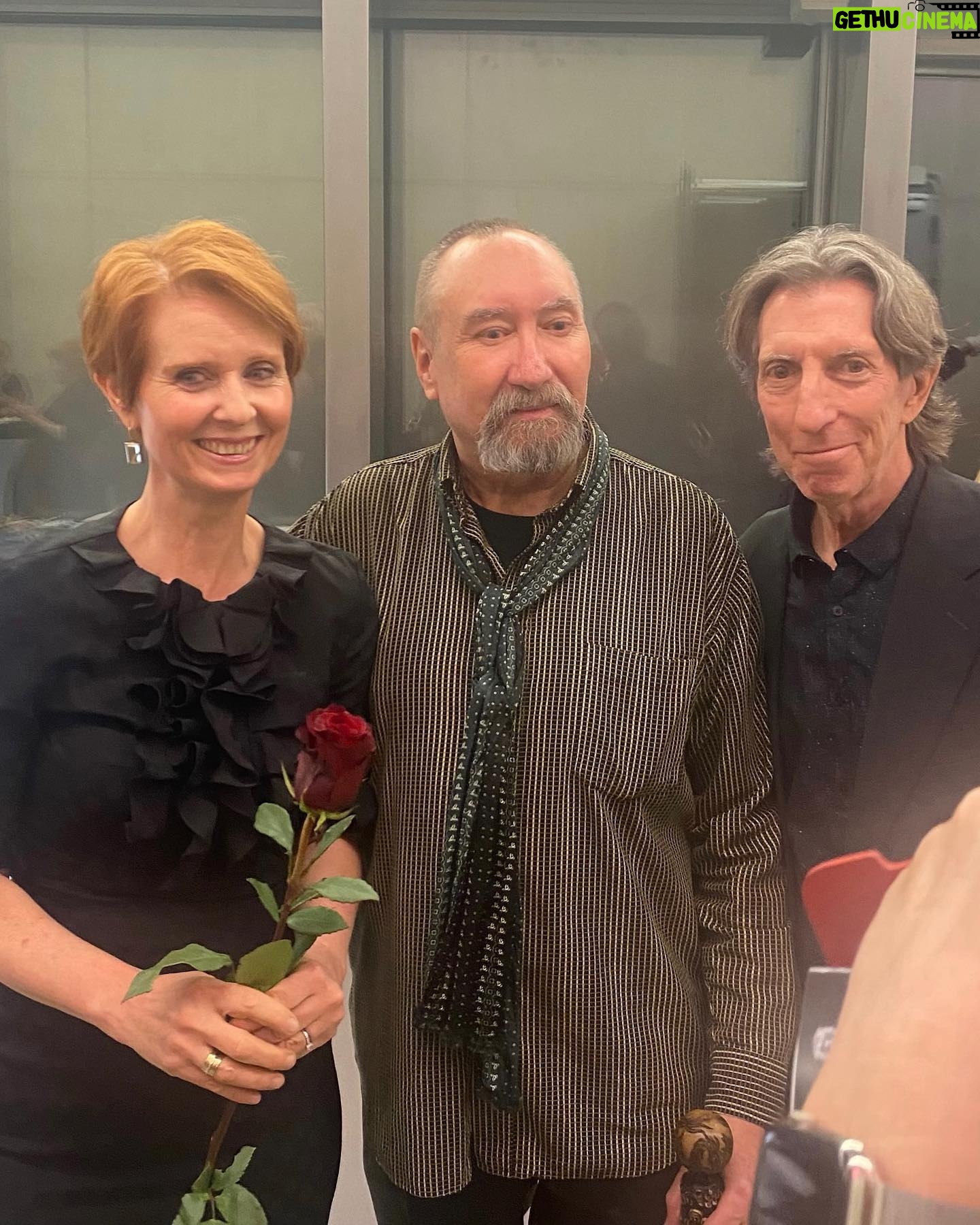 Cynthia Nixon Instagram - When I was 16 I had the enormous honor of being cast in Amadeus, directed by the great Milos Forman. Making a movie that would go on to win 8 Academy Awards was really something, but the experience was particularly memorable because we shot in Czechoslovakia under communist rule. To celebrate 40 years since the making of the film, the amazing Daniela Retkova organized a reunion of the Czech cast and crew with the American and international filmmakers in Prague at the fabulous @doxprague Museum where we all shared memories and stories. As a special treat, accomplished concert pianist @miroslav_sekera—who portrayed 8 year old Mozart in the movie—played the piano for us. 🎹 It was an incredibly moving evening! We also met US Ambassador @bijan—thank you for hosting us. For fun, swipe to the end to see a teenage me as Lorl, Mozart’s maid!