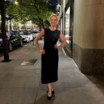 Cynthia Nixon Instagram – I loved, loved, LOVED getting to see my friend @nicole_holofcener’s fantastically engaging movie @YouHurtMyFeelings. I can’t remember when I’ve laughed so much. Be sure to see it!
(You will hurt my feelings if you don’t 😊)

Dress @dorotheeschumacher (it was so chic I wore it twice in one week!)
Earrings @pichulikafrica 
Bracelet @shopmaramcs
Ring @jdaobjects
By the great @alicialombardini