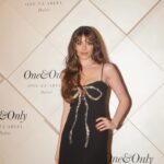 Cynthia Samuel Instagram - Last night at the @ooonezaabeel opening with the One & Only @jlo 💫 Dress: @maisonvalentino Makeup: @charlottetilburyarabia @rehamkhalifaa Hair: @callme.jazmin Pics: @humanagementme @mk.visionn