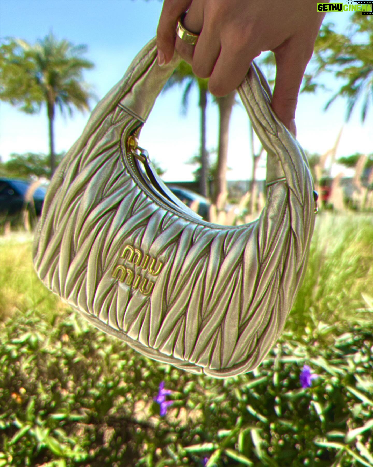 Cynthia Samuel Instagram - Dripping in Gold with the new @miumiu Ramadan collection ✨💫