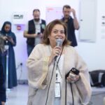 أبلة فاهيتا Instagram - The iconic Abla Fahita just took over the Creative Summit stage, and let’s just say she addressed some burning questions from the audience. أبلة فاهيتا تصل لقمة الإبداع في يومها الثاني بحي جاكس، وتبدأ في نشر سحرها فورًا في المكان والتفاعل المستمر مع الحضور 📸 @scenenowsaudi for @creativeindmena