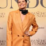 Débora Bloch Instagram - Coletiva de imprensa de No Rancho Fundo 🧡 Obrigada as maravilhosas: Styling @marina____franco Make @dayseteixeiracursos Cabelo @clau_bretas #NoRanchoFundo
