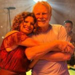 Débora Bloch Instagram - Quando eu recebo a melhor visita no set.