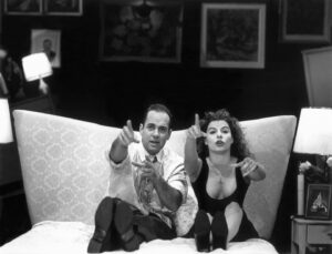 Débora Bloch Instagram - Fica Comigo Esta Noite.
Peça que fiz com @luizguimaraesoficial.
(Flávio de Souza, direção de Jorge Fernando, 1990)