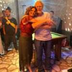 Débora Bloch Instagram - Quando eu recebo a melhor visita no set.