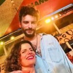 Débora Bloch Instagram - Com meu amor @hugo.anq no aniversario de @reginacase na @mangueira_oficial. As festas mais animadas, como ela! Amo