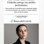 Débora Falabella Instagram - Entrevista ótima na @revista.bravo comigo e @yaradenovaes sobre Prima Facie. @primafaciebrasil Link nos stories. Estamos em cartaz de quinta à domingo no @teatroadolphobloch Espero vocês!! 📷 @jorgebispo