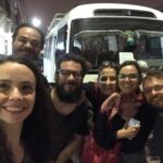 Débora Falabella Instagram - #TBT saudades de quando a gente se apresentou na Bolívia, em La Paz com Contrações. 3600 metros de altitude, soroche, oxigênio na coxia e muito amor ❤️