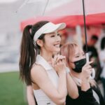 Dada Chan Instagram - COFFEESWEAT NEW COLLECTION LAUNCH🤍 Summer Activewear Anywhere Collection. 雖然活動中途下雨，但看見來的女生們無懼風雨繼續跟coffee做運動，令我心情很激昂，欣賞女性嘅凝聚力🫶🏻愛運動的女生無論外在和內在都是最強韌的💪🏻我們是最強的！ Life isn’t about waiting for the storm to pass but learning to dance in the rain! @coffeesweat_ @coffee89921 @ghlchan @harbourcity @ipshkg #coffeesweat #coffeelam #workout #workoutwithcoffeesweat #yoga #harbourcity