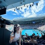 Dada Chan Instagram - Australia open 2024 🎾🍻 @australia_open #australiaopen2024 #ausopen