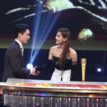 Dada Chan Instagram – It was a great pleasure to attend the 2022 TVB anniversary awards ceremony as an award presenter of the awards for “Male Artists Leap Progress” and “Female Artists Leap Progress.” Thanks for the invitation, and my warmest congratulations to all the awardees again! I wish you even more success in the future. 

Make up/ @kaytexbeauty @kayte 
Hair/ @jackjack_hung @thesalon_peninsula 
Stylist/ @joeyyuen 
Dress/ @victorchanstudio