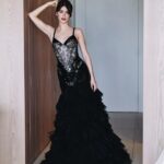 Daisy Edgar-Jones Instagram - @goldenglobes last night in @gucci ✨ Thank you @ninapark, @kyleeheathhair and @nicky_yates for working your magic 🖤 @gregwilliamsphotography you’re the best x