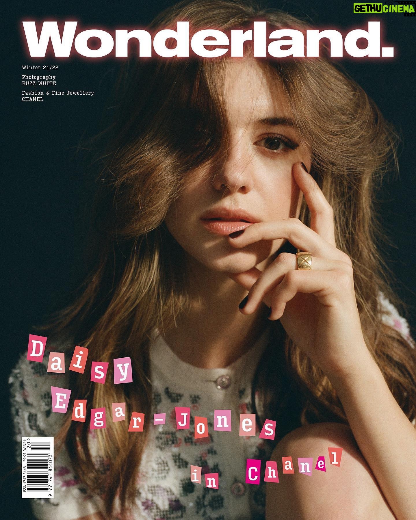 Daisy Edgar-Jones Instagram - Ahh thank you @wonderland for having me as your winter cover ❄️ Photography by @buzzwhitestudio Styled by @livharding in @chanelofficial Interview by @barbiesnaps Hair by @bjornkrischker using @oribe Makeup by @naokoscintu at @thewallgroup Manicure by @nailedbysg at @thewallgroup Art Director @jeffreythomson Editorial Director @huwgwyther Photo assistants @andrasbartok, @jacksnell and @freddie.hare Fashion assistant @shannonclayworth Production Director @morganemillot Special thanks to @jetstudios and @publiceyecomms