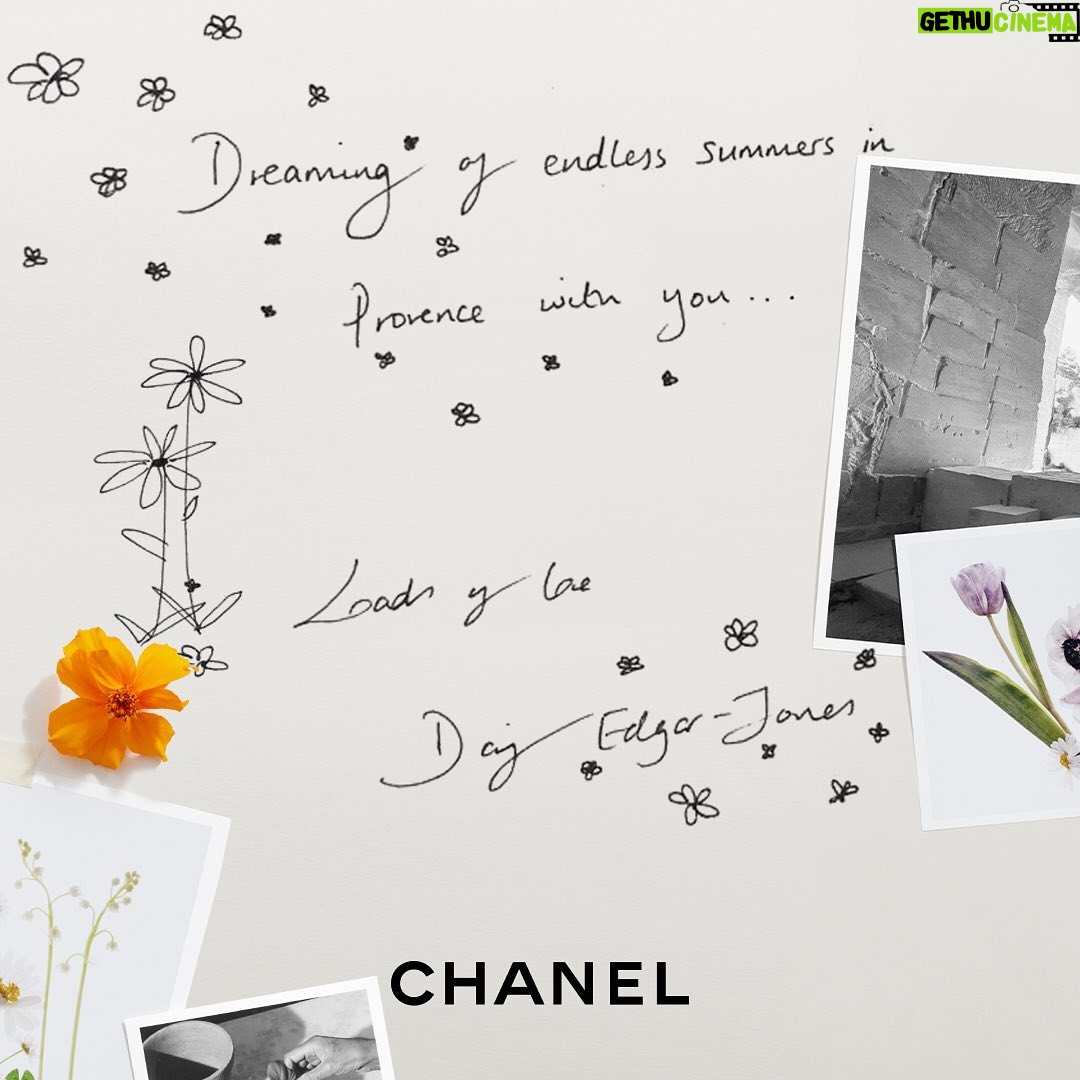 Daisy Edgar-Jones Instagram - Dreaming of Provence with Chanel...I can’t wait to see the reveal of the CHANEL Cruise 2021/22 show! Tune in on May 4th at 6pm Paris time to watch the film of the show live on @chanelofficial. #CHANELCruise #ad 🌸