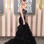 Daisy Edgar-Jones Instagram - @goldenglobes last night in @gucci ✨ Thank you @ninapark, @kyleeheathhair and @nicky_yates for working your magic 🖤 @gregwilliamsphotography you’re the best x