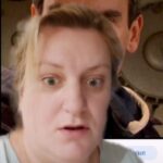 Daisy May Cooper Instagram – Finally found the lyrics to emmerdale….
had no idea my daughter was standing behind me 🤣🤣🤣🤣🤐
