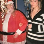 Daisy May Cooper Instagram - A throw back pic of me trying to be a laff before going out clubbing christmas eve. I say clubbing.... what i mean is sat in the back of a done up clio dressed head to toe in jane Norman listening to fat man scoop driving endlessly around town all in the hope 'boy racer Darren' would text me when he dropped me off to say ' u looked fit 2nite' @fionabrassey @brasseylily