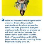 Daisy May Cooper Instagram – WE GOT A SECOND SERIES HUNS 🥳🥳