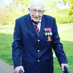 Daisy May Cooper Instagram - Devestated to hear of the passing of this remarkable man. What an inspiration of kindness and strength. You gave us all such joy... and united us when we were at our weakest. God bless you Captain tom, you shall never EVER be forgotten x x