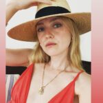Dakota Fanning Instagram - borsalino baby