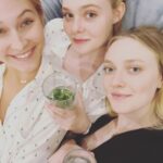 Dakota Fanning Instagram - ✨ HNY from my pack to yours ✨