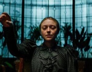 Dakota Fanning Instagram - Find out what’s going on here 🧐 Tomorrow at 9/8c on @tntdrama @thealienisttnt