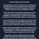 Dakota Fanning Instagram – Will be participating in this tonight. Please join if you, like me, are living with an immuno-compromised person and can’t attend a protest! #sayhisname #sayhername #saytheirnames