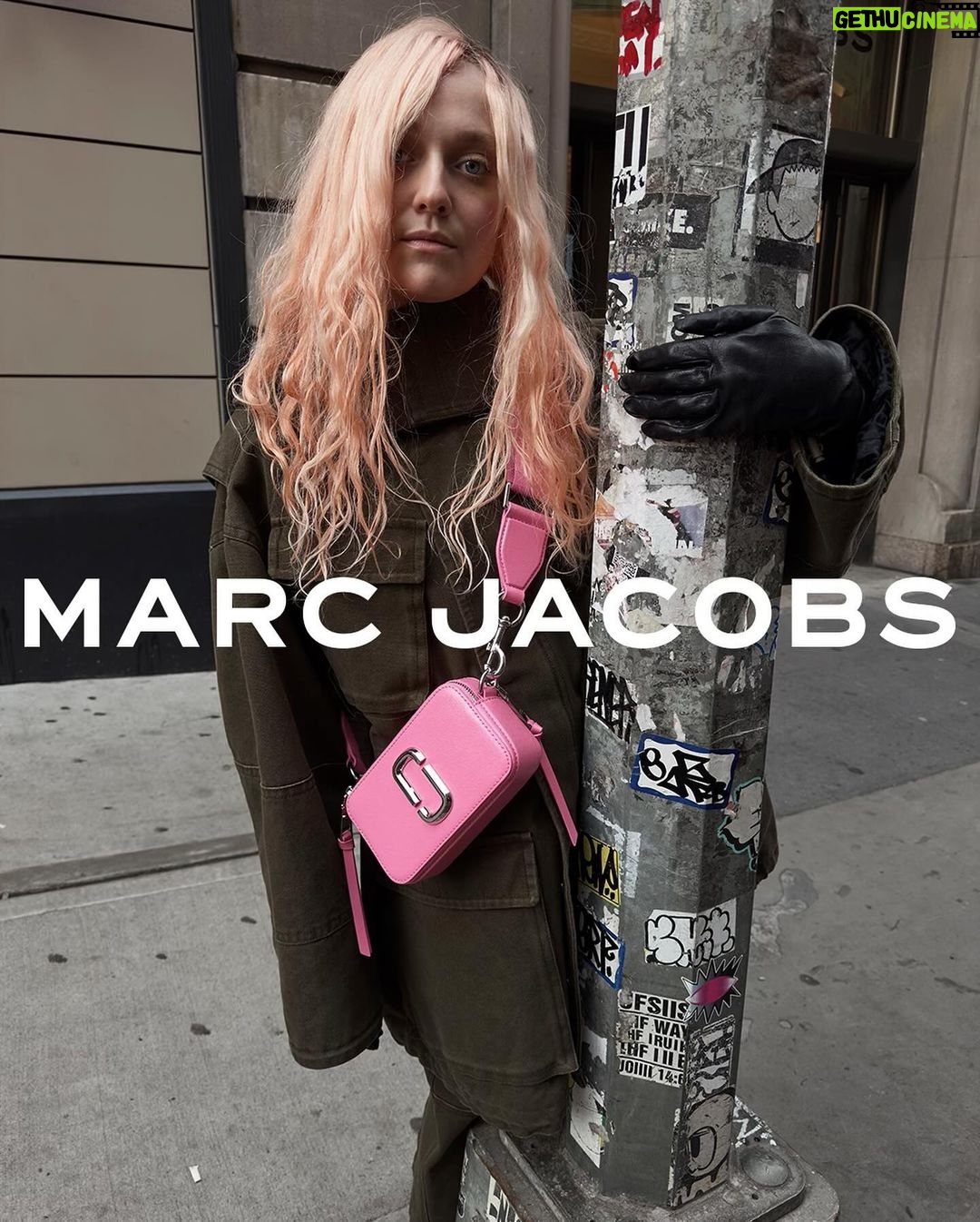 Dakota Fanning Instagram - @marcjacobs 2024 CAMPAIGN SHOT BY @juergentellerstudio styled by @alastairmckimm