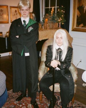 Dakota Fanning Instagram - Malfoy Moment. 📸: @alessandragl