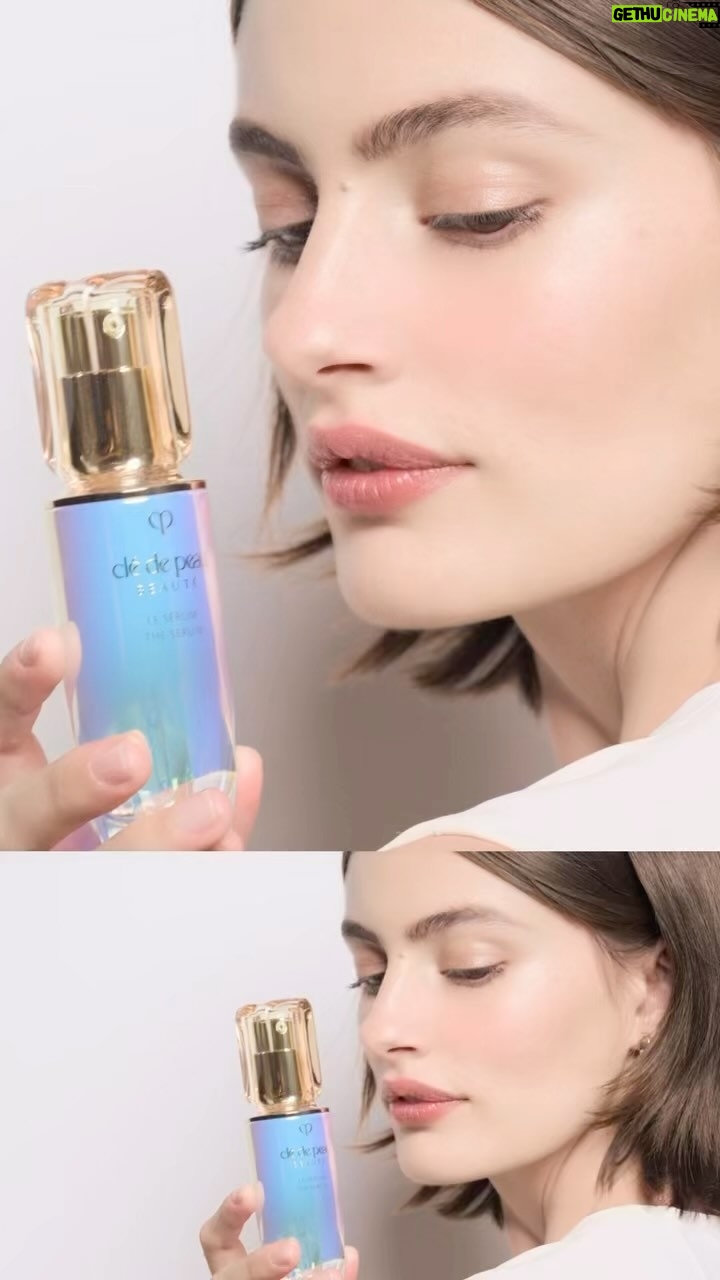 Dakota Fanning Instagram - This serum from @CledePeauBeaute is how I start my day. It’s like a wakeup call for my skin each morning that helps to repair and defend it. #CPBCollective @dianasilverss @ellabalinska