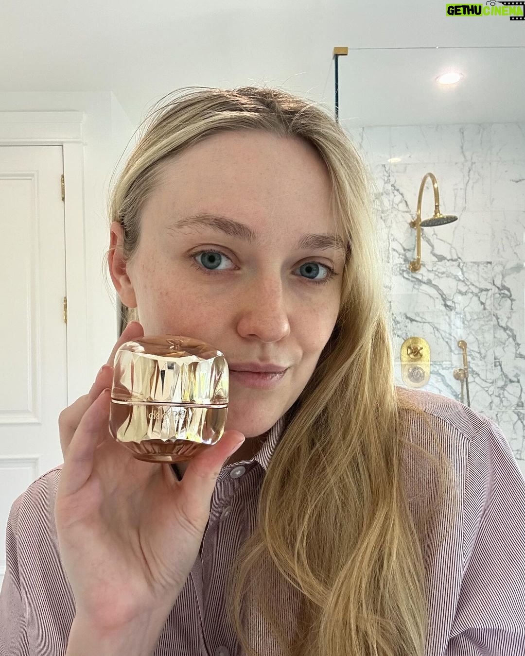 Dakota Fanning Instagram - As we near the end of 2023, I like to reflect on the places I’ve been this year. Throughout the different climates I’ve been to, La Crème is always my go-to skincare product to keep my skin balanced and healthy. #CPBCollective