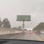 Dalila Bela Instagram - Sometimes the rain in LA can get a little intense 😅 Do you like the rain?