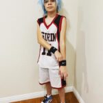 Dalila Bela Instagram - HAPPY HALLOWEEN!!!! 🪦🪦🔮🔮🧡🧡 My youngest brother, @raphaelalejandro22, and I’s costumes this year!!!! #kuroko #halloweencostume #halloween #happyhalloween #spookyseason