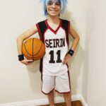Dalila Bela Instagram - HAPPY HALLOWEEN!!!! 🪦🪦🔮🔮🧡🧡 My youngest brother, @raphaelalejandro22, and I’s costumes this year!!!! #kuroko #halloweencostume #halloween #happyhalloween #spookyseason