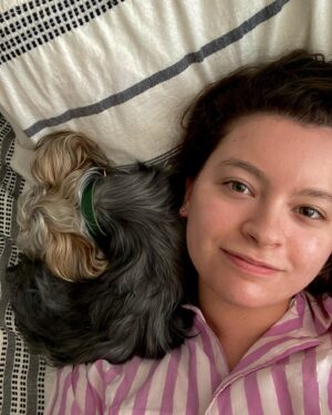 Dalila Bela Instagram - Chilling with my baby (@ollie.elguapo)

“I think dogs are the most amazing creatures; they give unconditional love. For me, they are the role model for being alive.”

- Gilda Radner